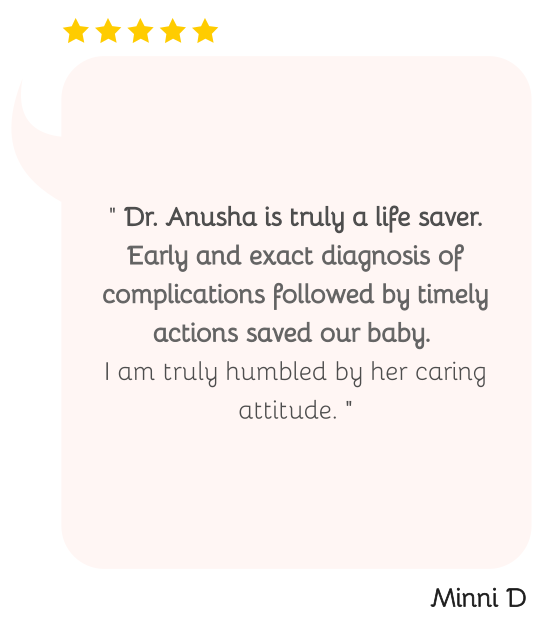 Anusha Women & Fertility center, Testimonial 4